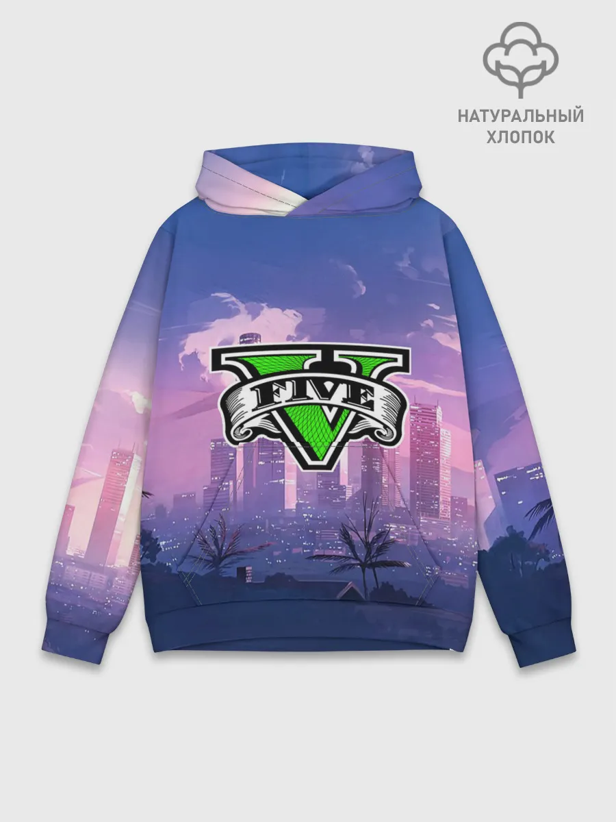 Худи мужской база хлопок / GTA