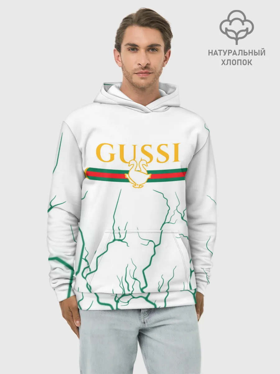 Худи мужской база хлопок / GUSSI / ГУСИ