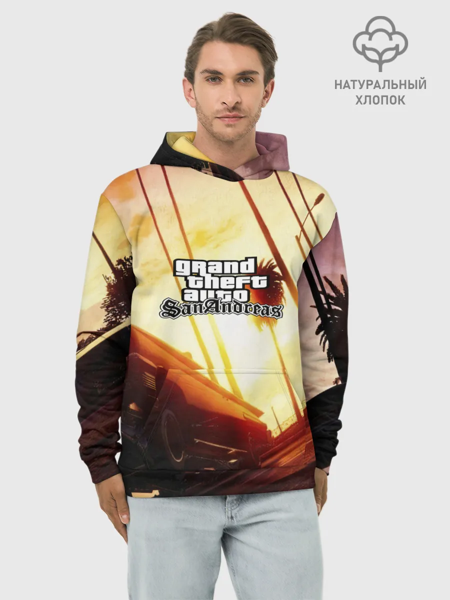 Худи мужской база хлопок / GTA
