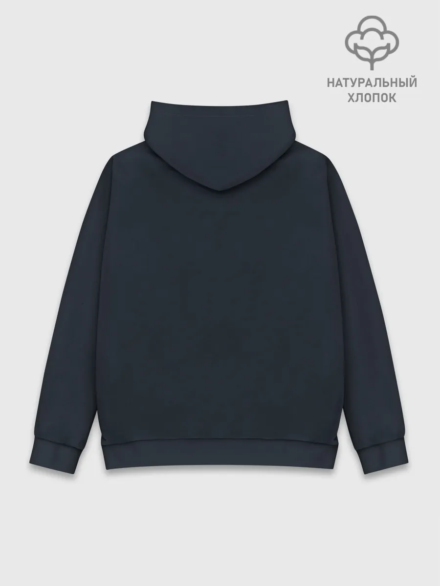 Худи мужской база хлопок / Лисы-геймеры