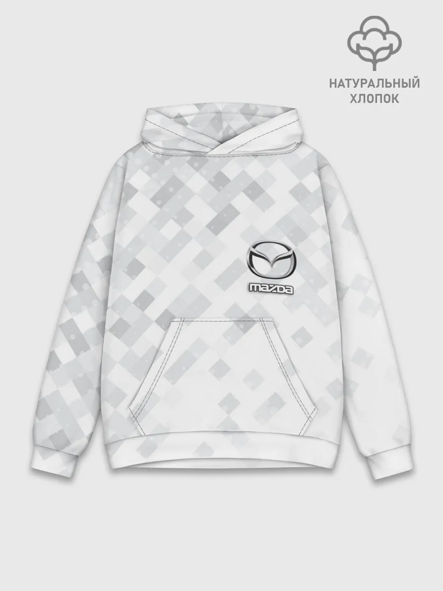 Худи мужской база хлопок / MAZDA