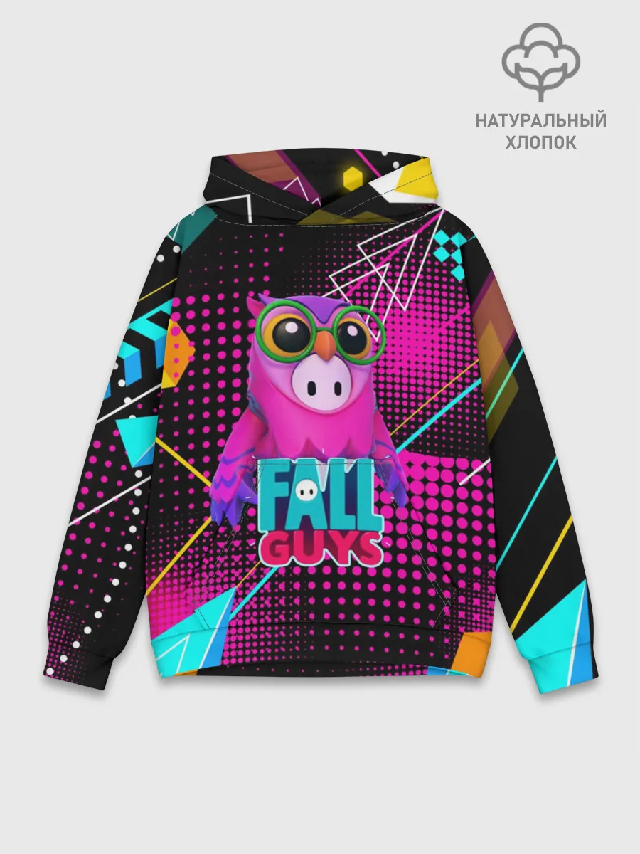 Худи мужской база хлопок / Fall Guys | Saw