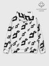 Худи мужской база хлопок / JOJO PATTERN BW