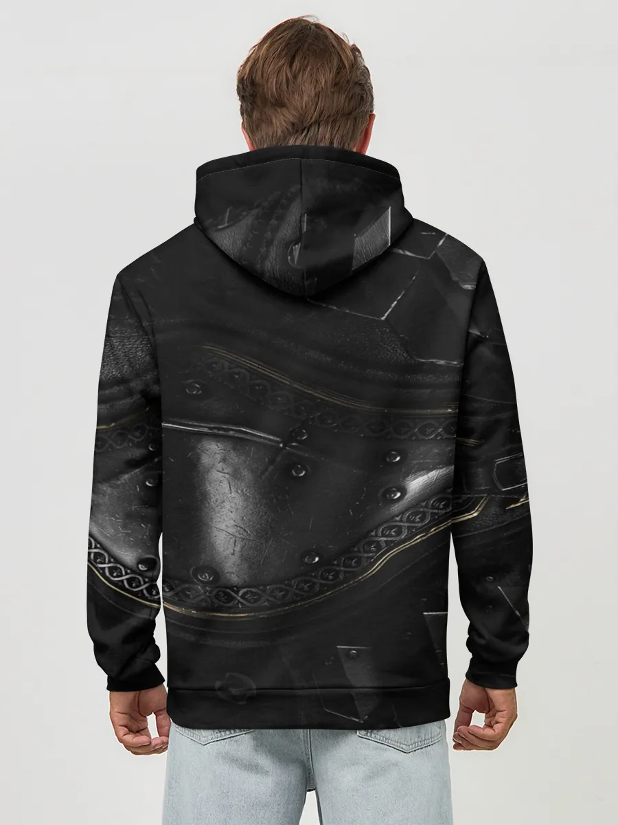 Худи мужской база хлопок / MORTAL SHELL БРОНЯ