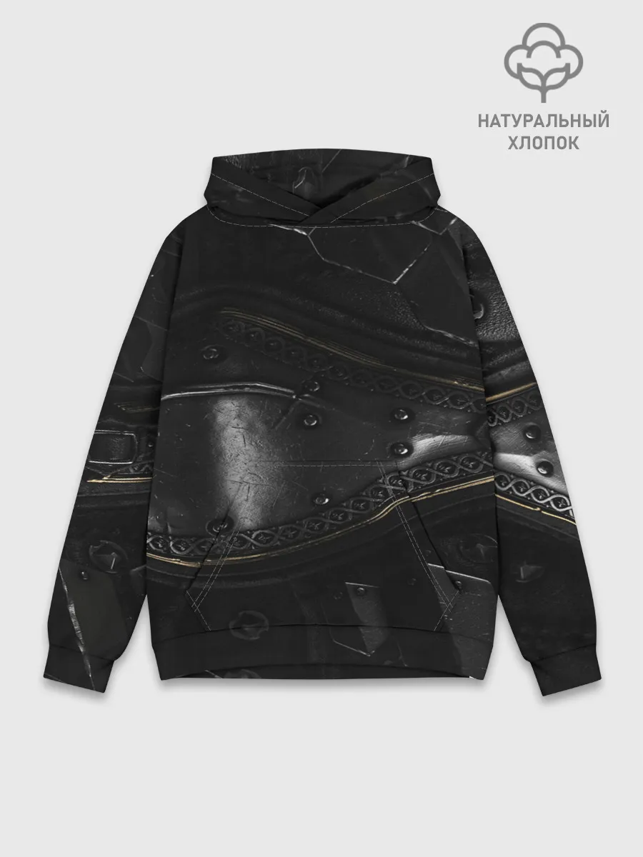 Худи мужской база хлопок / MORTAL SHELL БРОНЯ