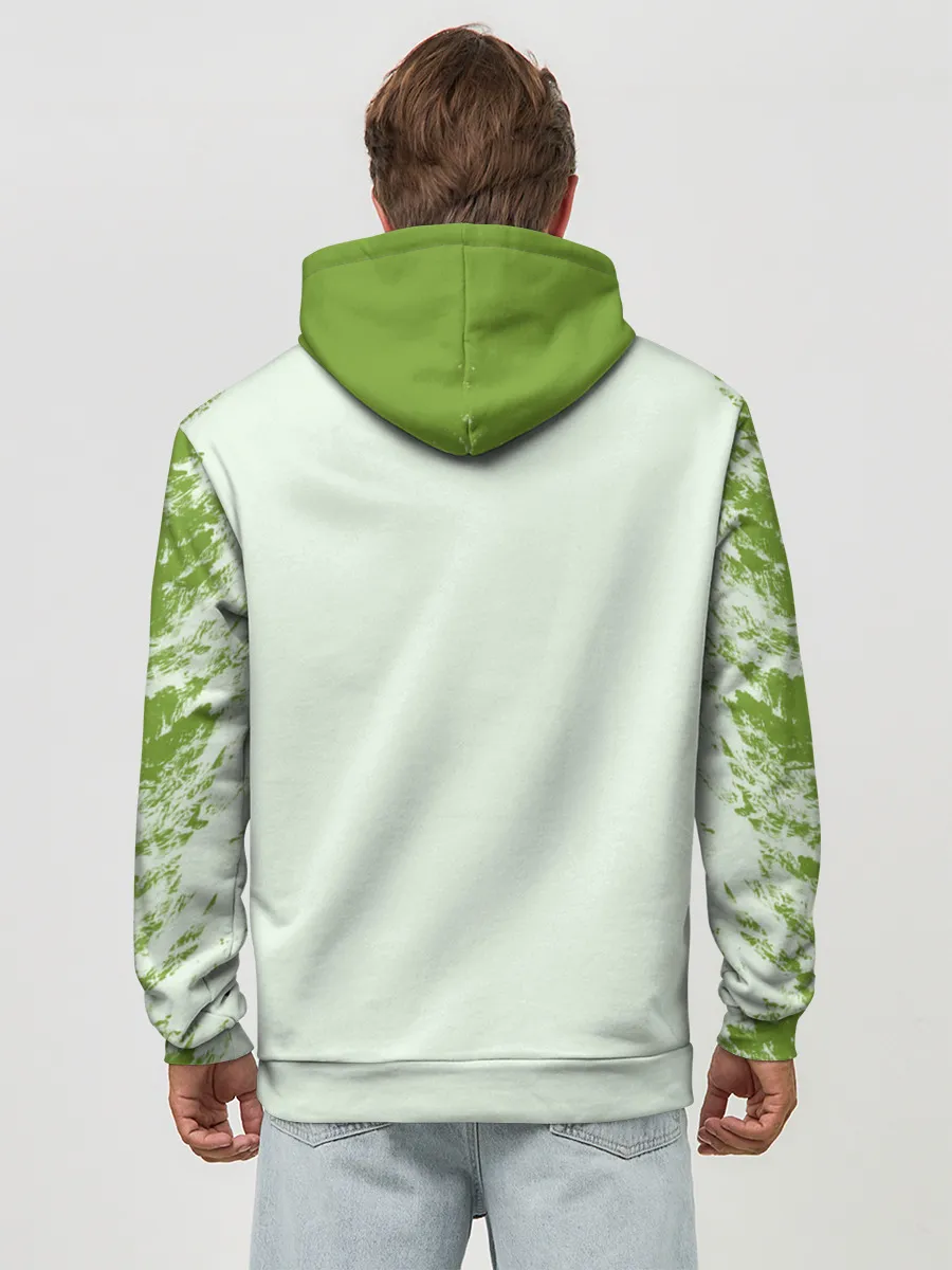 Худи мужской база хлопок / Авокадо