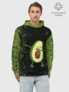 Худи мужской база хлопок / Авокадо