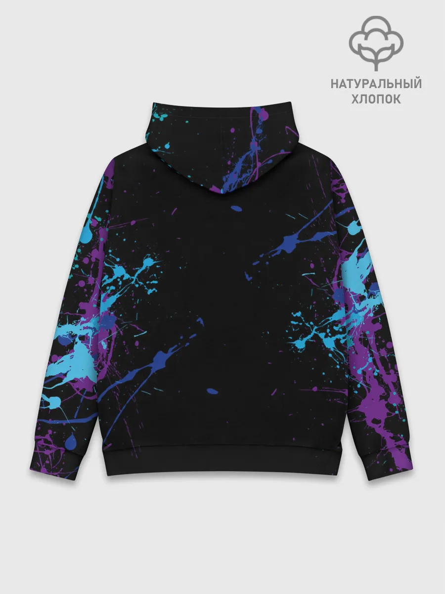 Худи мужской база хлопок / MARSHMELLO