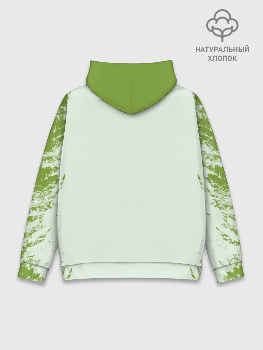 Худи мужской база хлопок / Авокадо
