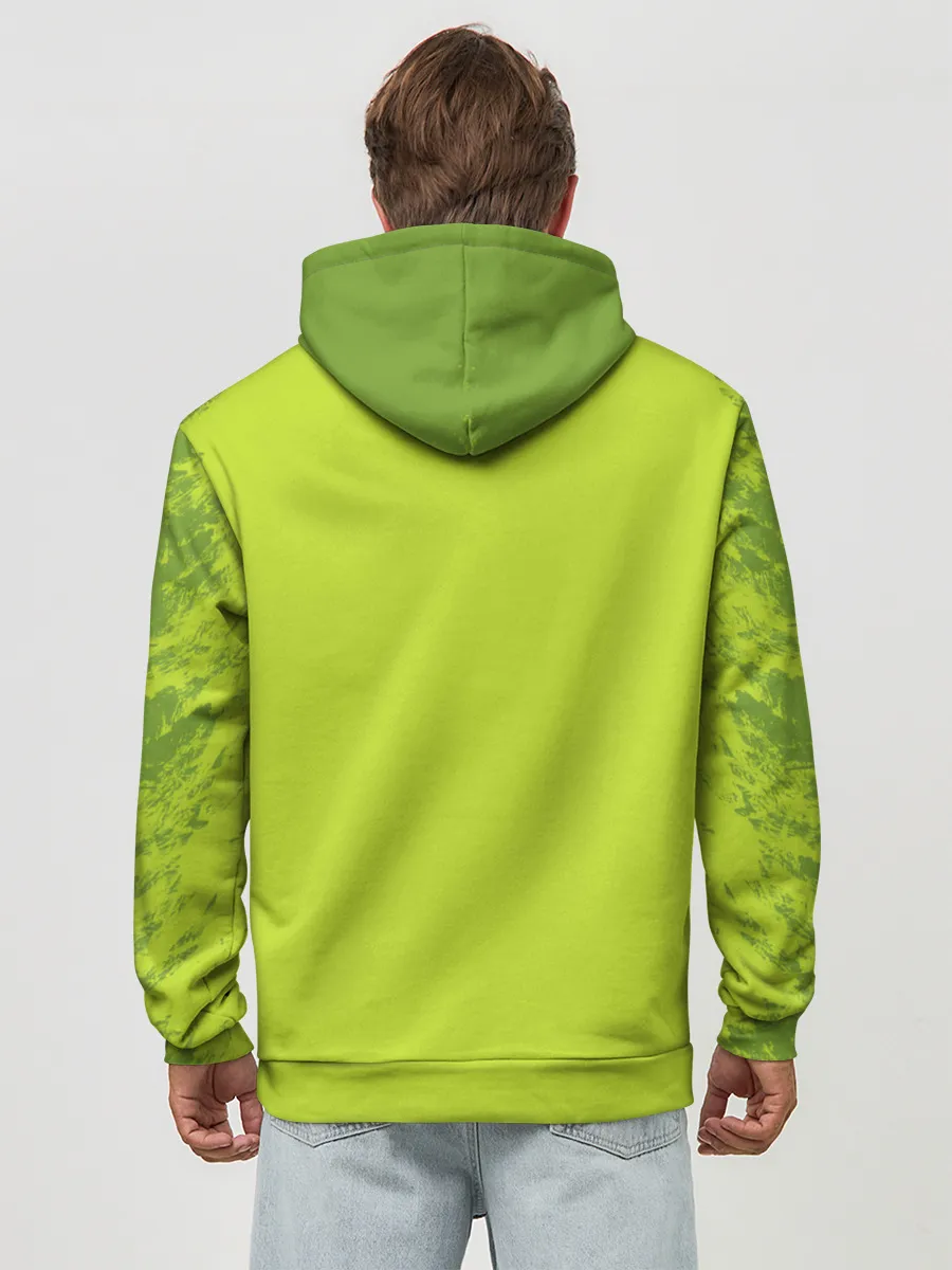 Худи мужской база хлопок / Авокадо