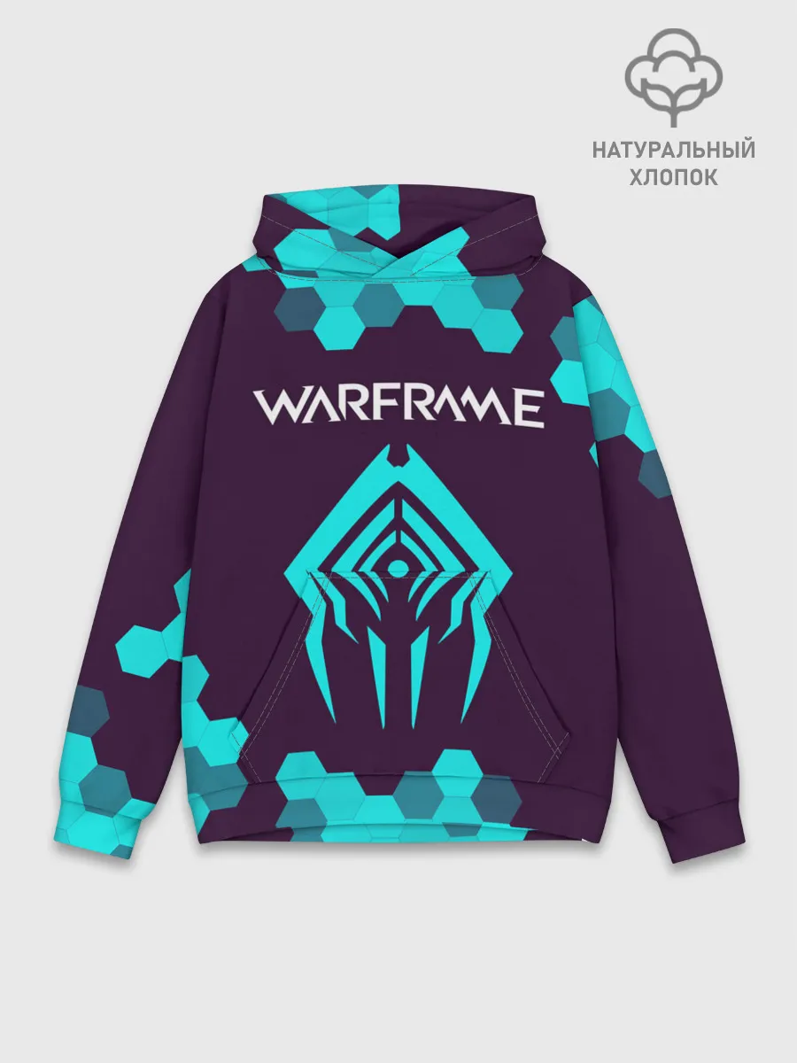 Худи мужской база хлопок / WARFRAME / ВАРФРЕЙМ