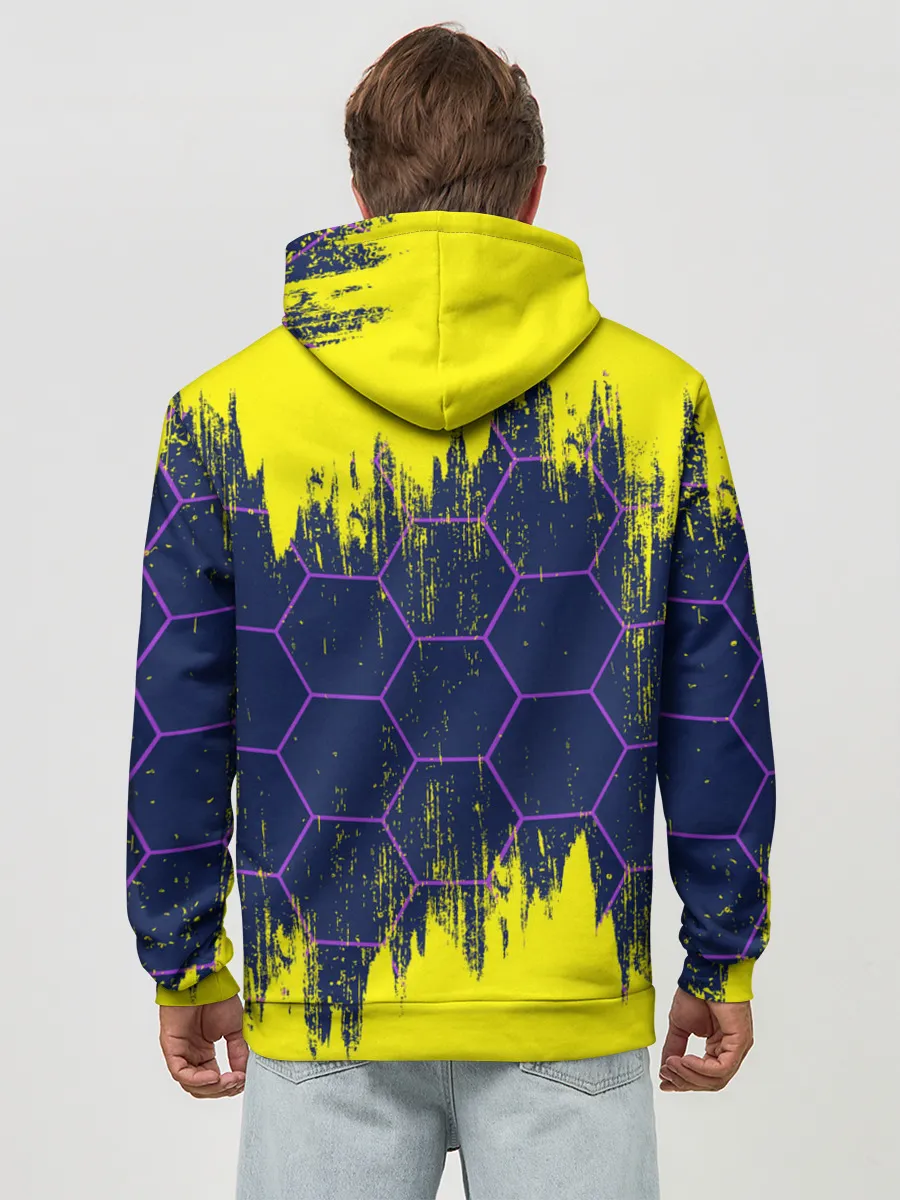 Худи мужской база хлопок / Fortnite Big Mouth