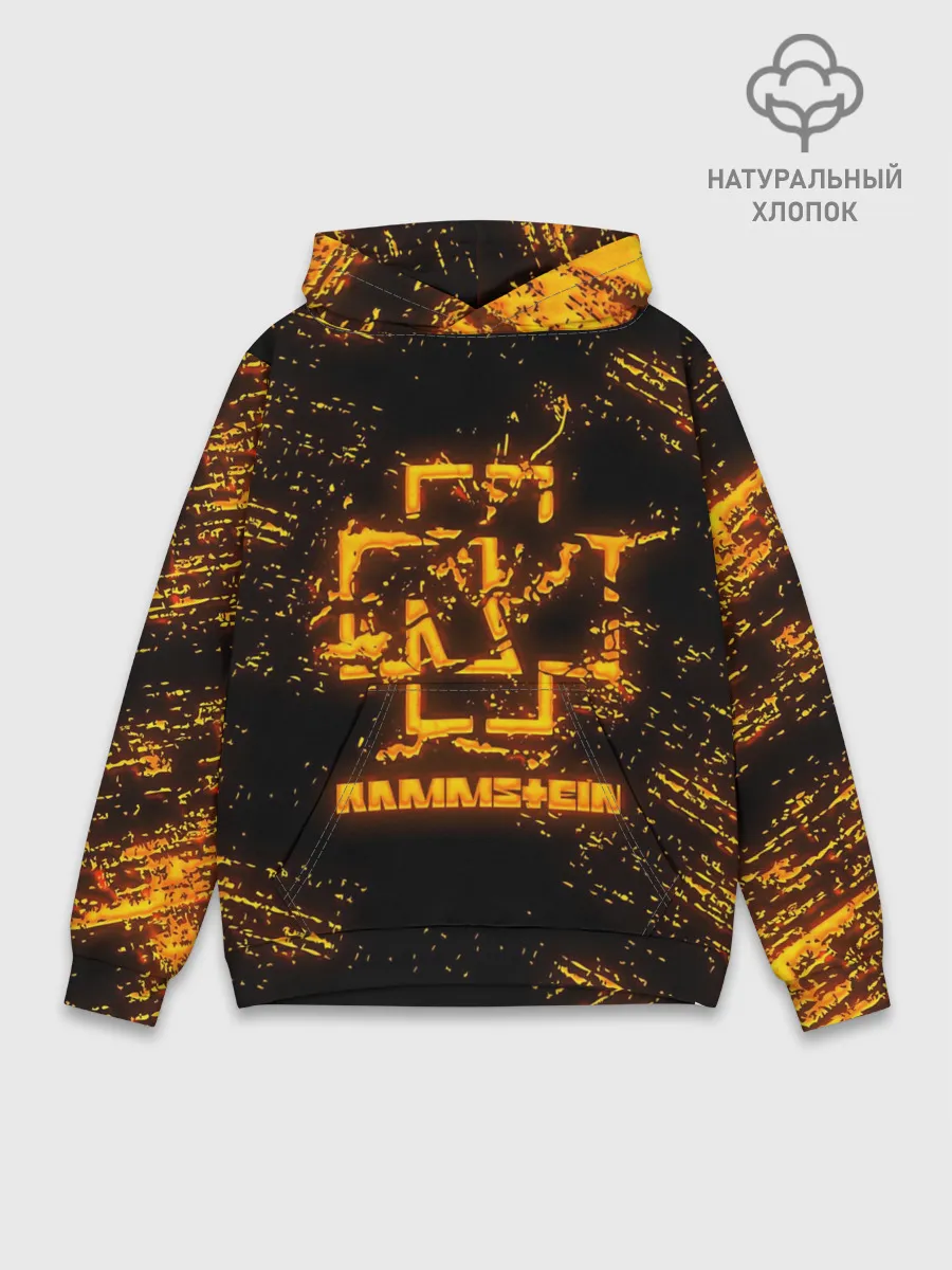 Худи мужской база хлопок / RAMMSTEIN