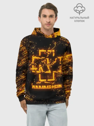 Худи мужской база хлопок / RAMMSTEIN