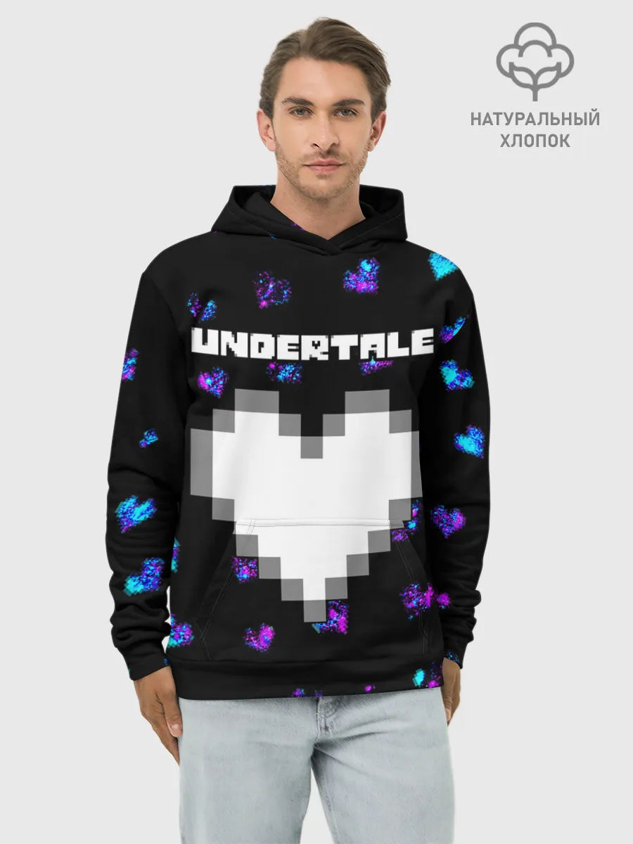 Худи мужской база хлопок / UNDERTALE / АНДЕРТЕЙЛ