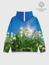 Худи мужской база хлопок / Подснежники