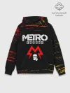 Худи мужской база хлопок / METRO EXODUS / МЕТРО ИСХОД