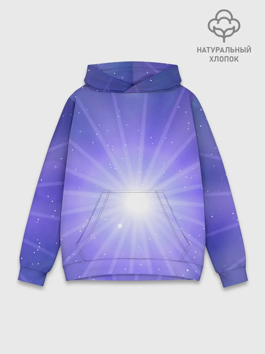 Худи мужской база хлопок / Космос