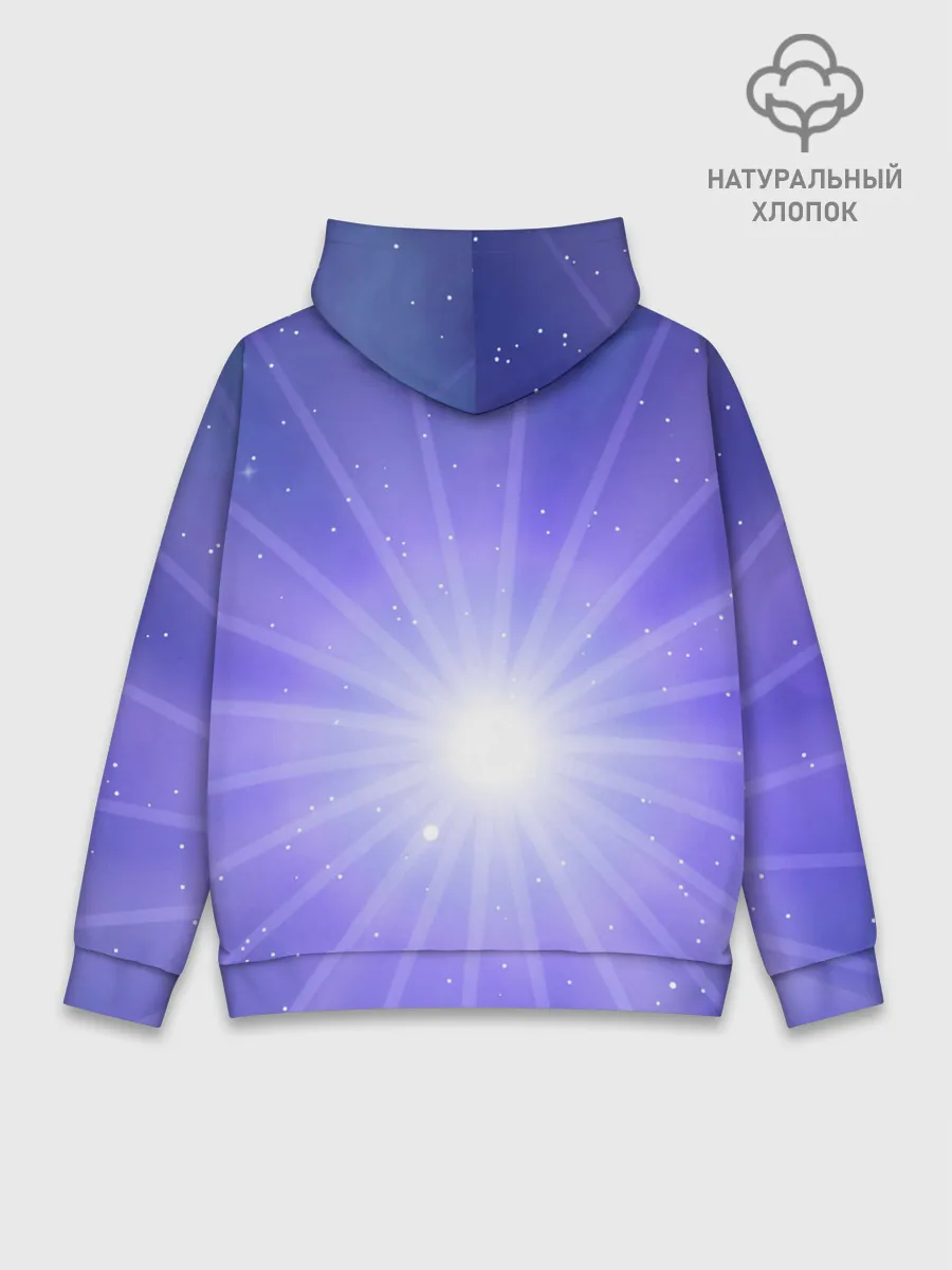 Худи мужской база хлопок / Космос