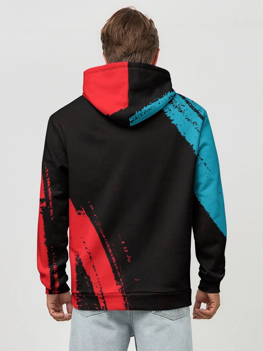 Худи мужской база хлопок / WATCH DOGS LEGION / ВОТЧ ДОГС