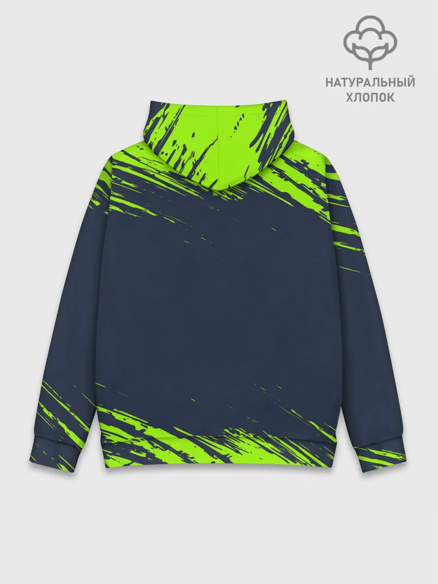 Худи мужской база хлопок / WARFRAME / ВАРФРЕЙМ