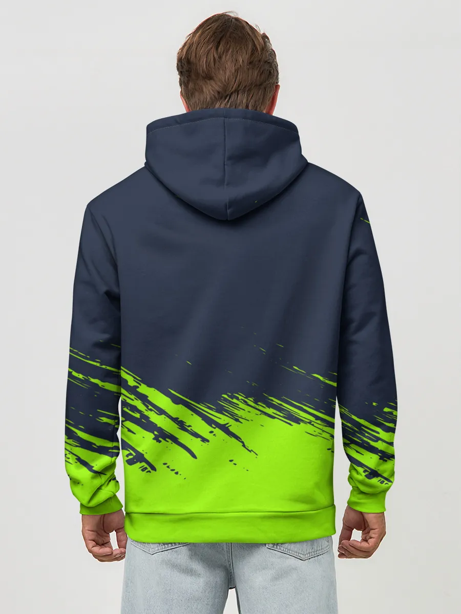 Худи мужской база хлопок / WARFRAME / ВАРФРЕЙМ