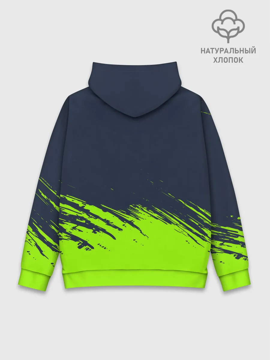 Худи мужской база хлопок / WARFRAME / ВАРФРЕЙМ