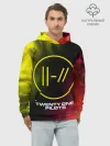 Худи мужской база хлопок / TWENTY ONE PILOTS / 21 PILOTS