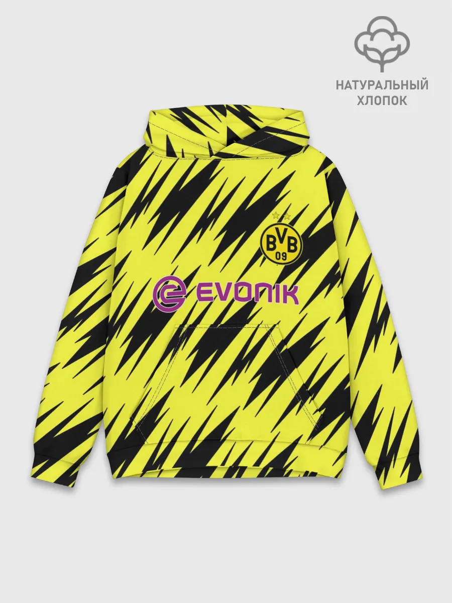 Худи мужской база хлопок / Borussia | 2020-2021 г.