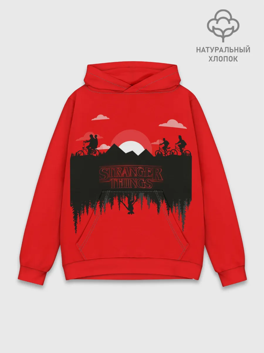 Худи мужской база хлопок / Очень странные дела