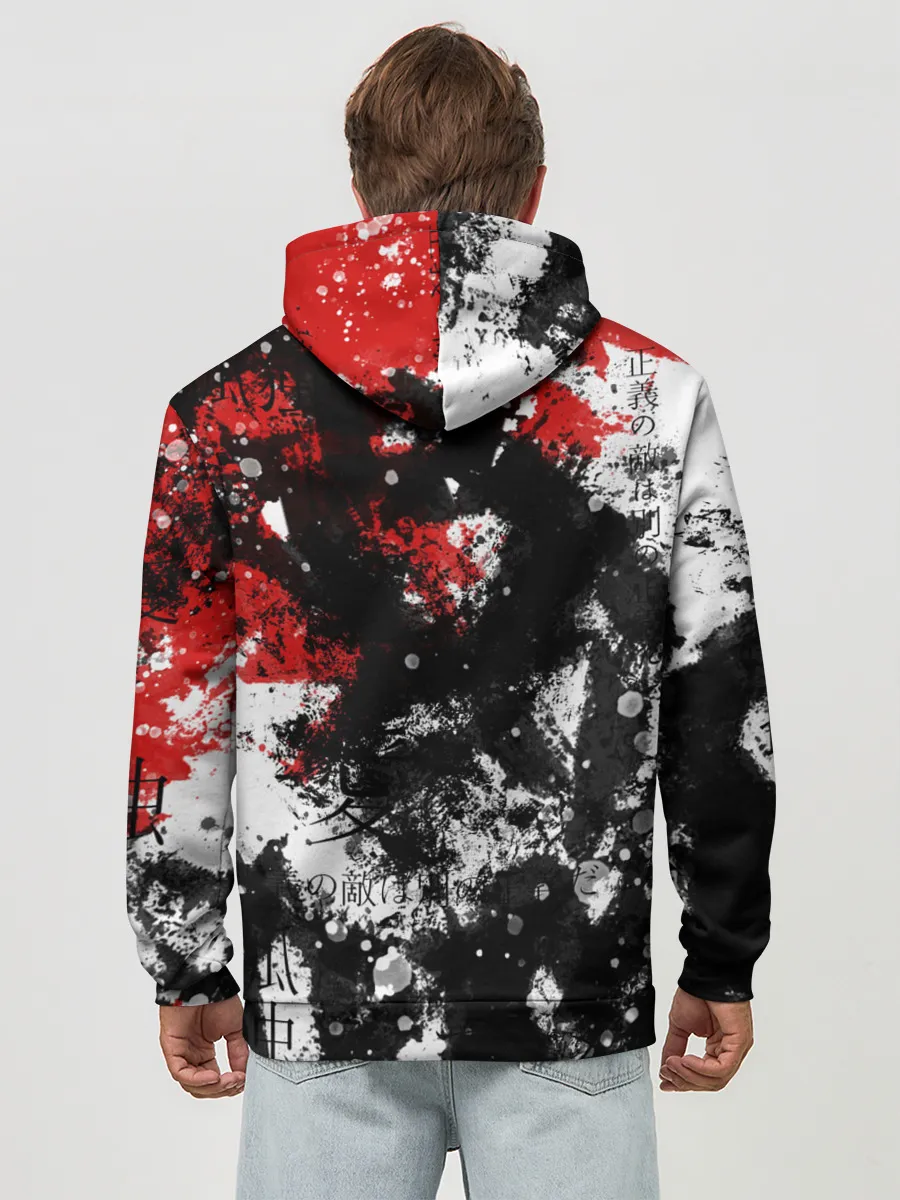 Худи мужской база хлопок / Кен канеки