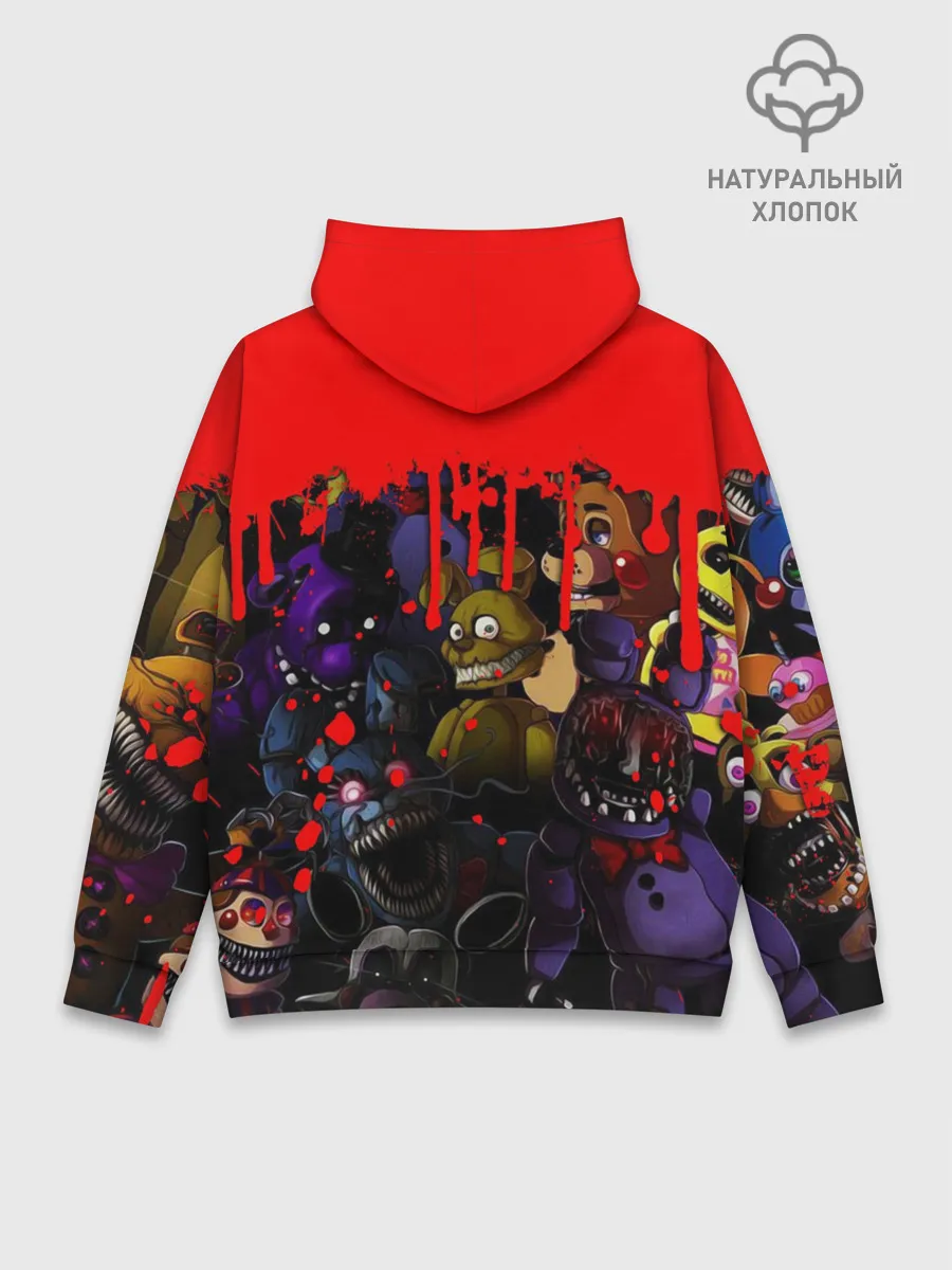 Худи мужской база хлопок / Five Nights At Freddys