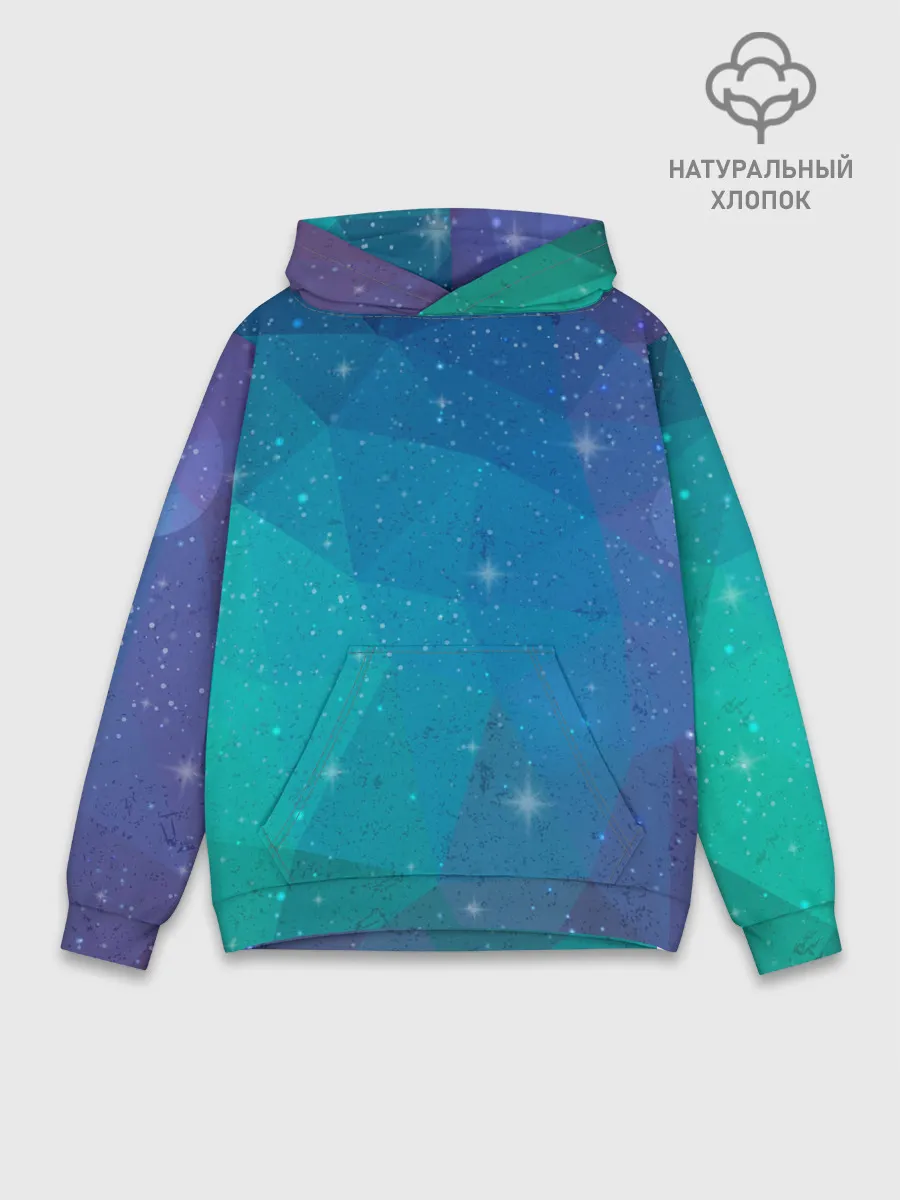 Худи мужской база хлопок / Космос