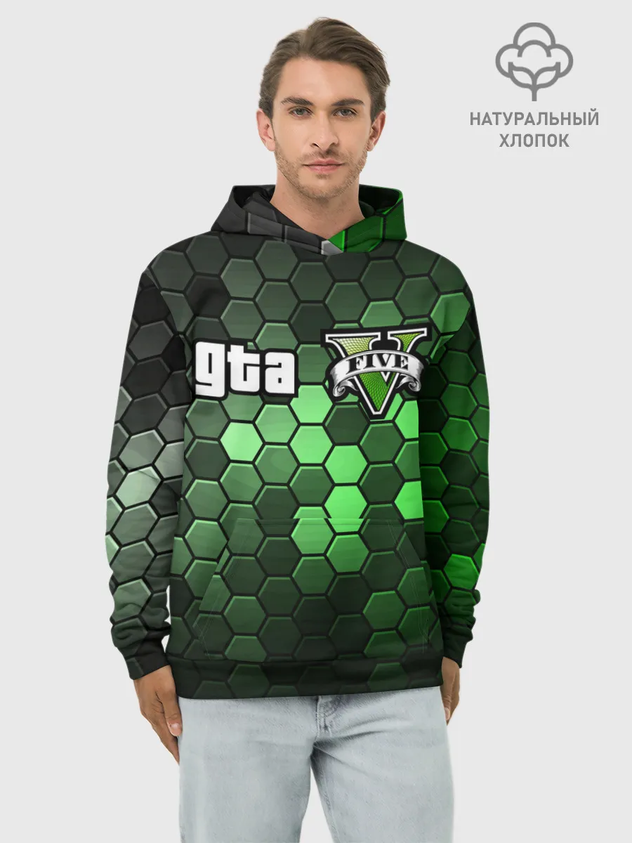 Худи мужской база хлопок / GTA 5 / ГТА 5