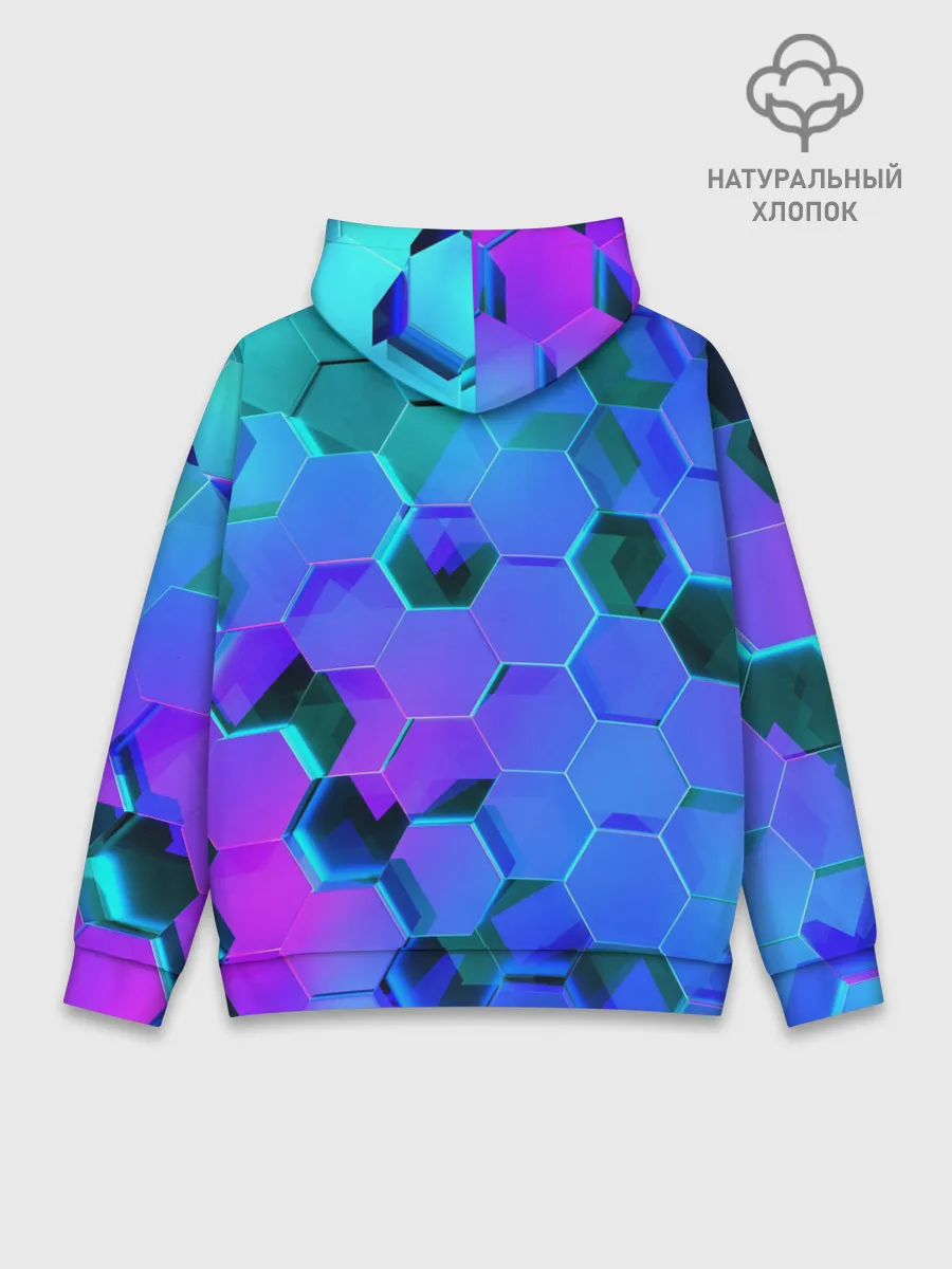 Худи мужской база хлопок / Geometry