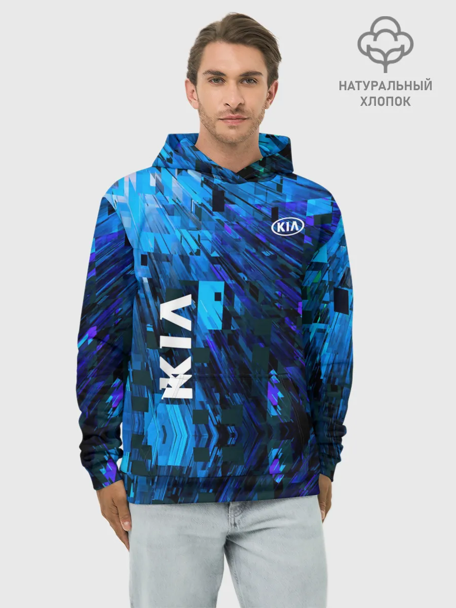 Худи мужской база хлопок / KIA