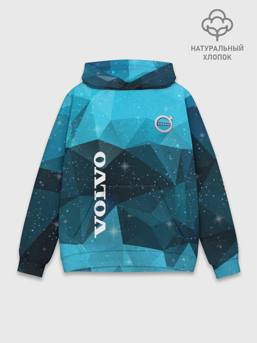 Худи мужской база хлопок / Volvo