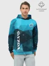 Худи мужской база хлопок / Volvo