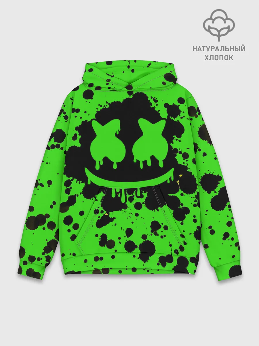 Худи мужской база хлопок / Marshmello