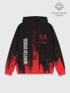 Худи мужской база хлопок / WATCH DOGS LEGION / ВОТЧ ДОГС