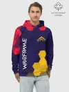 Худи мужской база хлопок / WARFRAME / ВАРФРЕЙМ