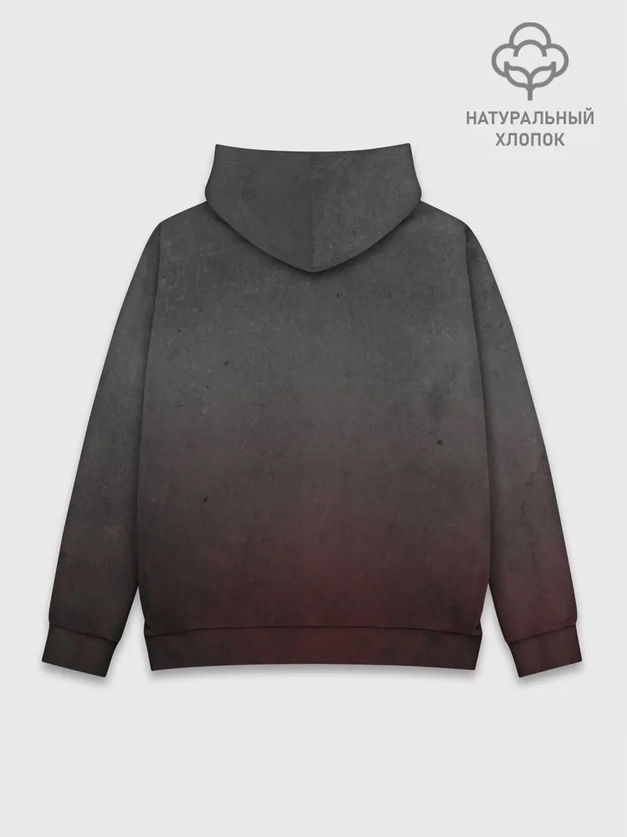 Худи мужской база хлопок / Эмблема Ведьмак