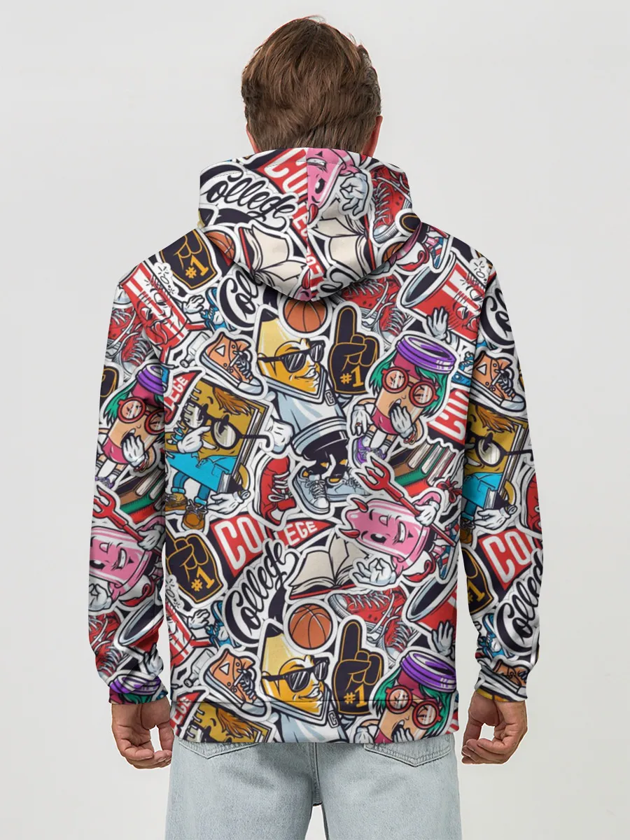 Худи мужской база хлопок / MIX