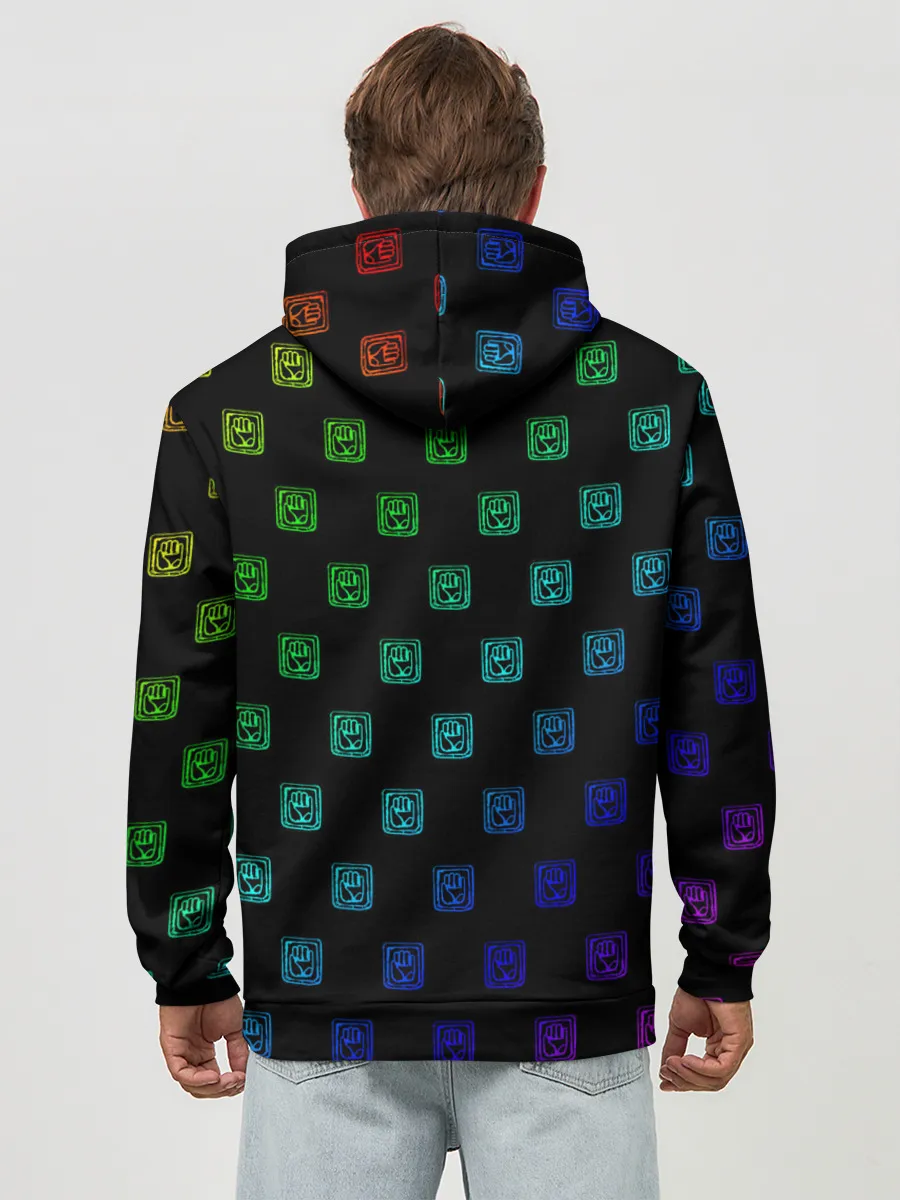 Худи мужской база хлопок / JoJo Bizarre Adventure