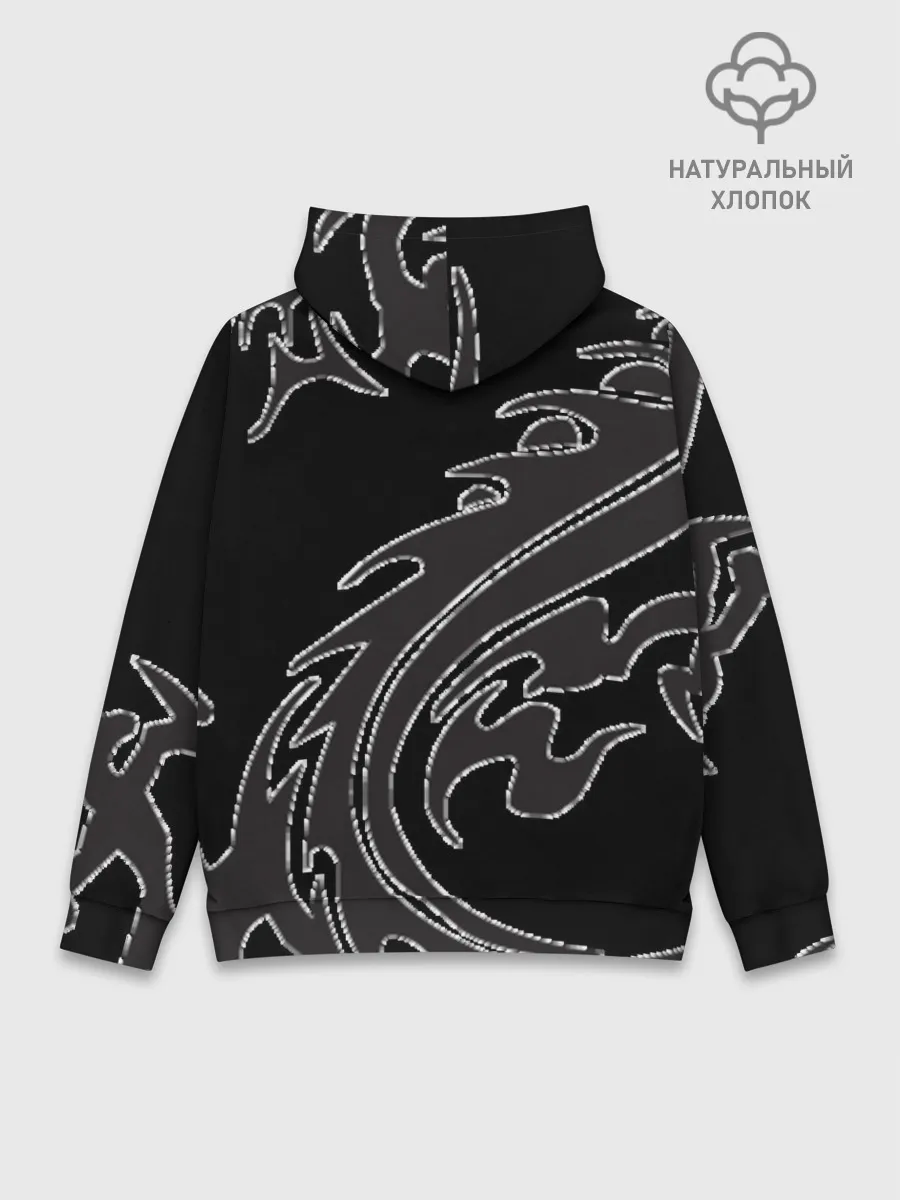 Худи мужской база хлопок / Драконы