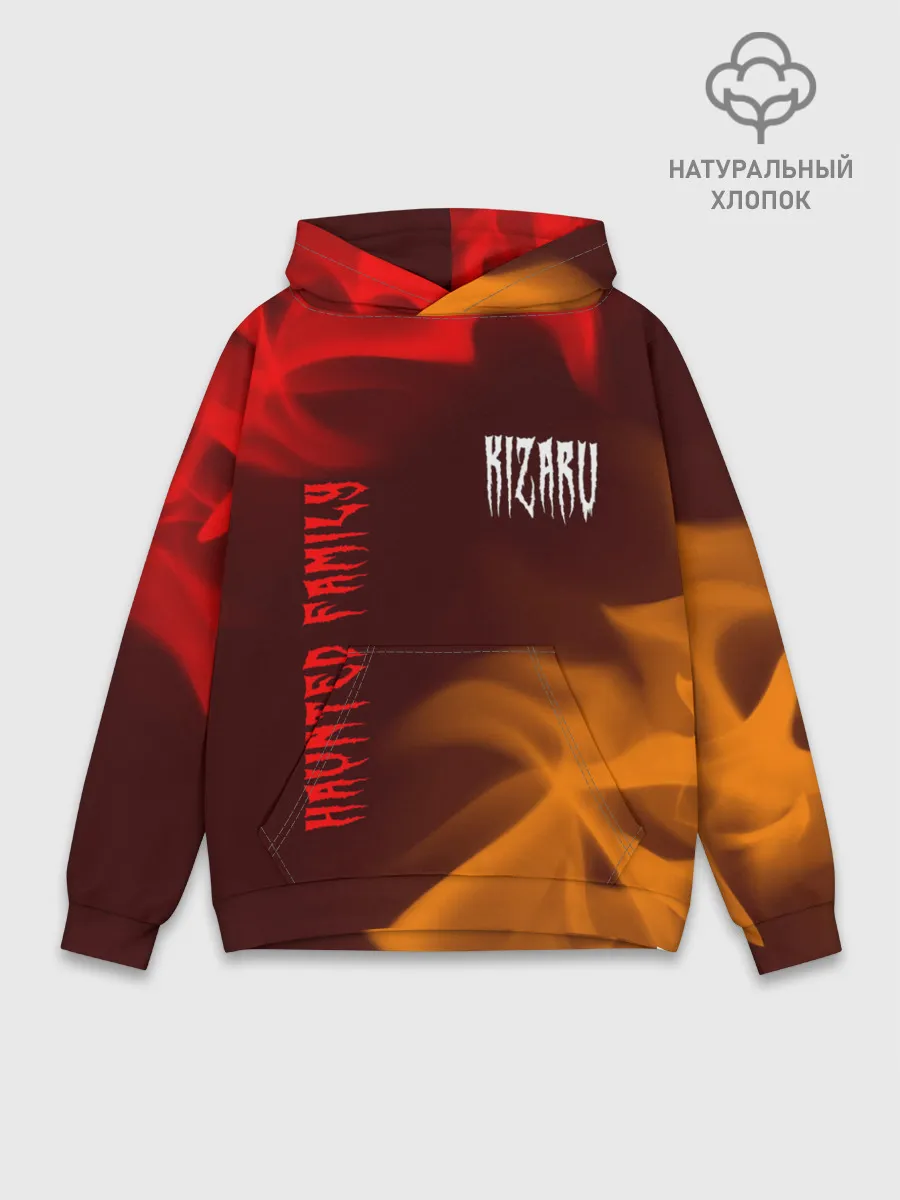 Худи мужской база хлопок / KIZARU / КИЗАРУ