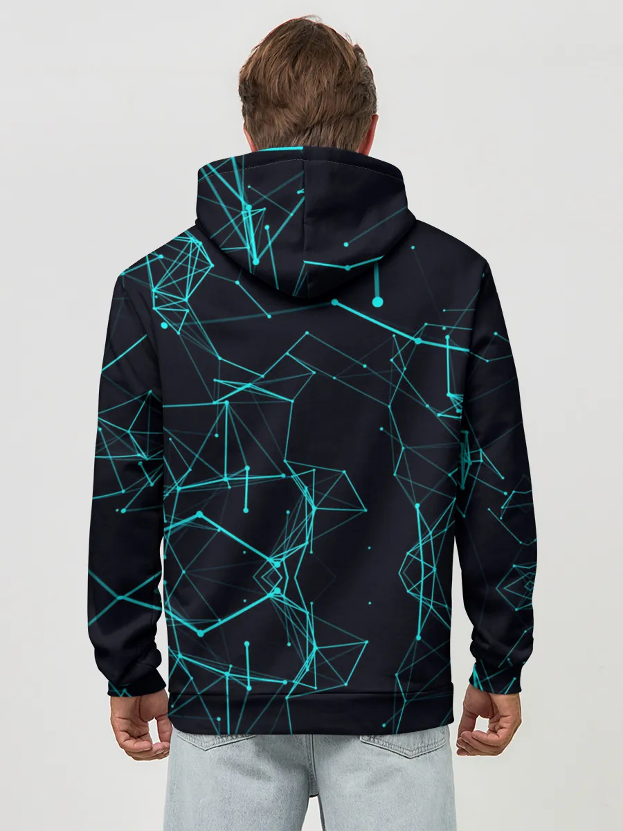 Худи мужской база хлопок / Land Rover