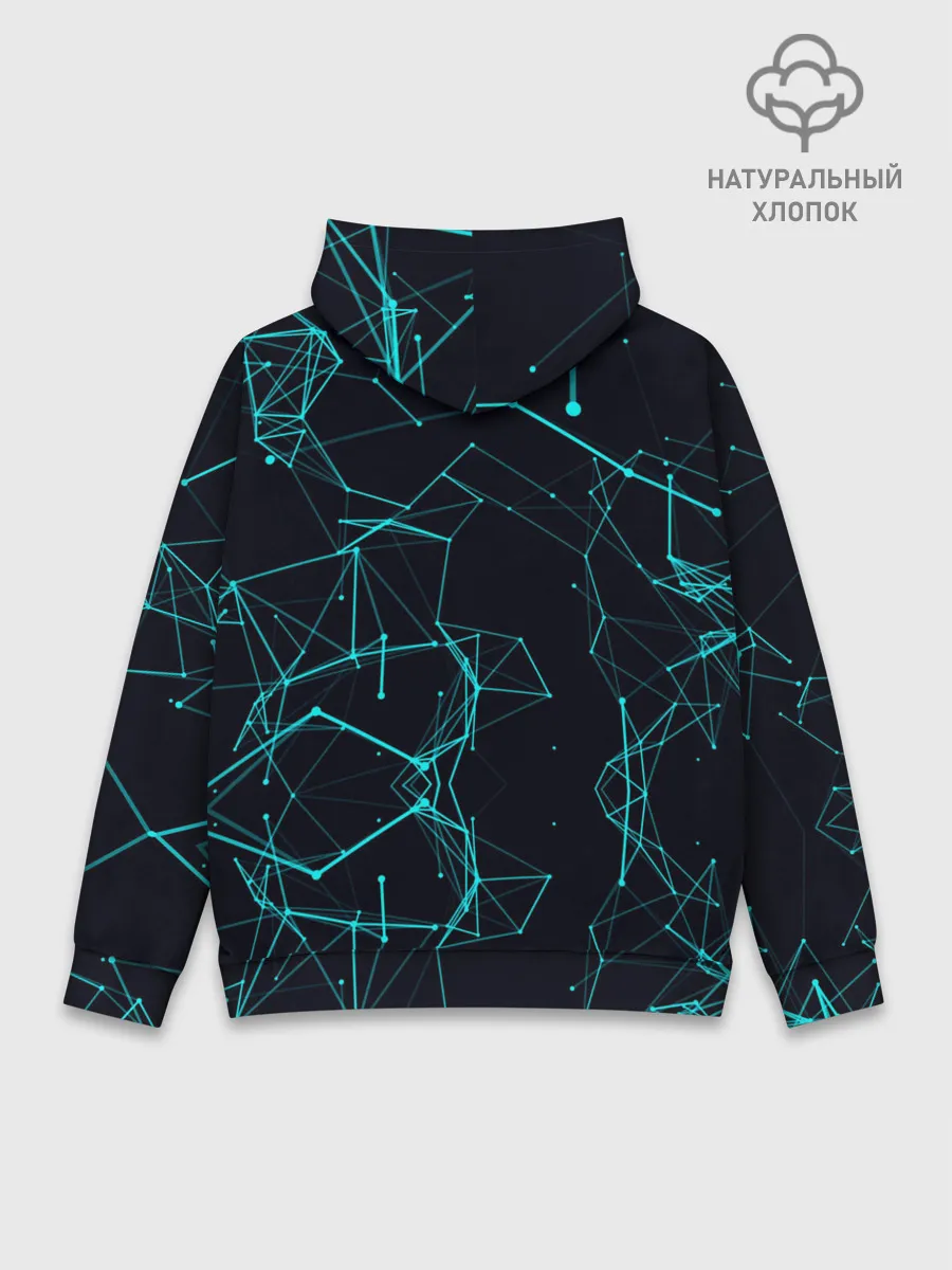 Худи мужской база хлопок / Land Rover