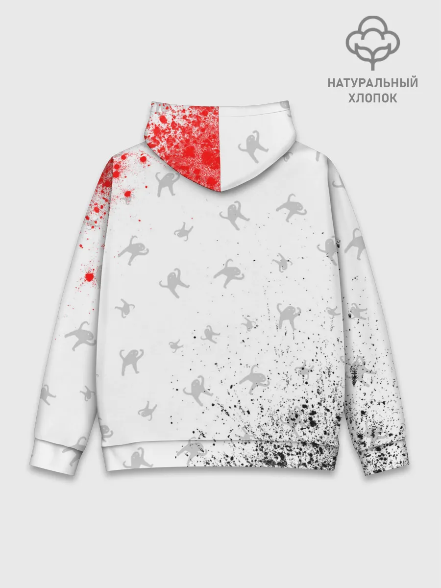 Худи мужской база хлопок / ЪУЪ СЪУКА