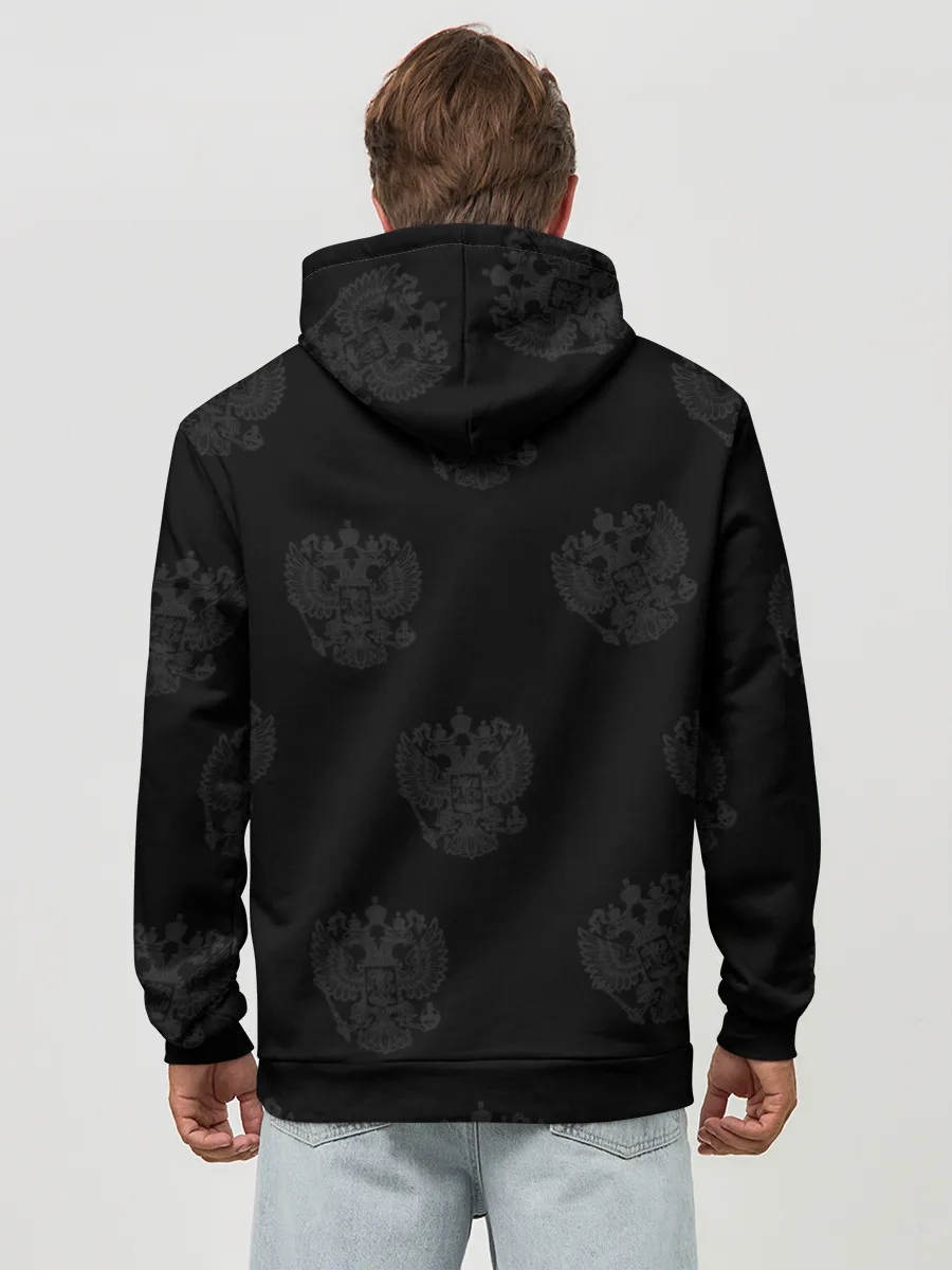 Худи мужской база хлопок / Герб